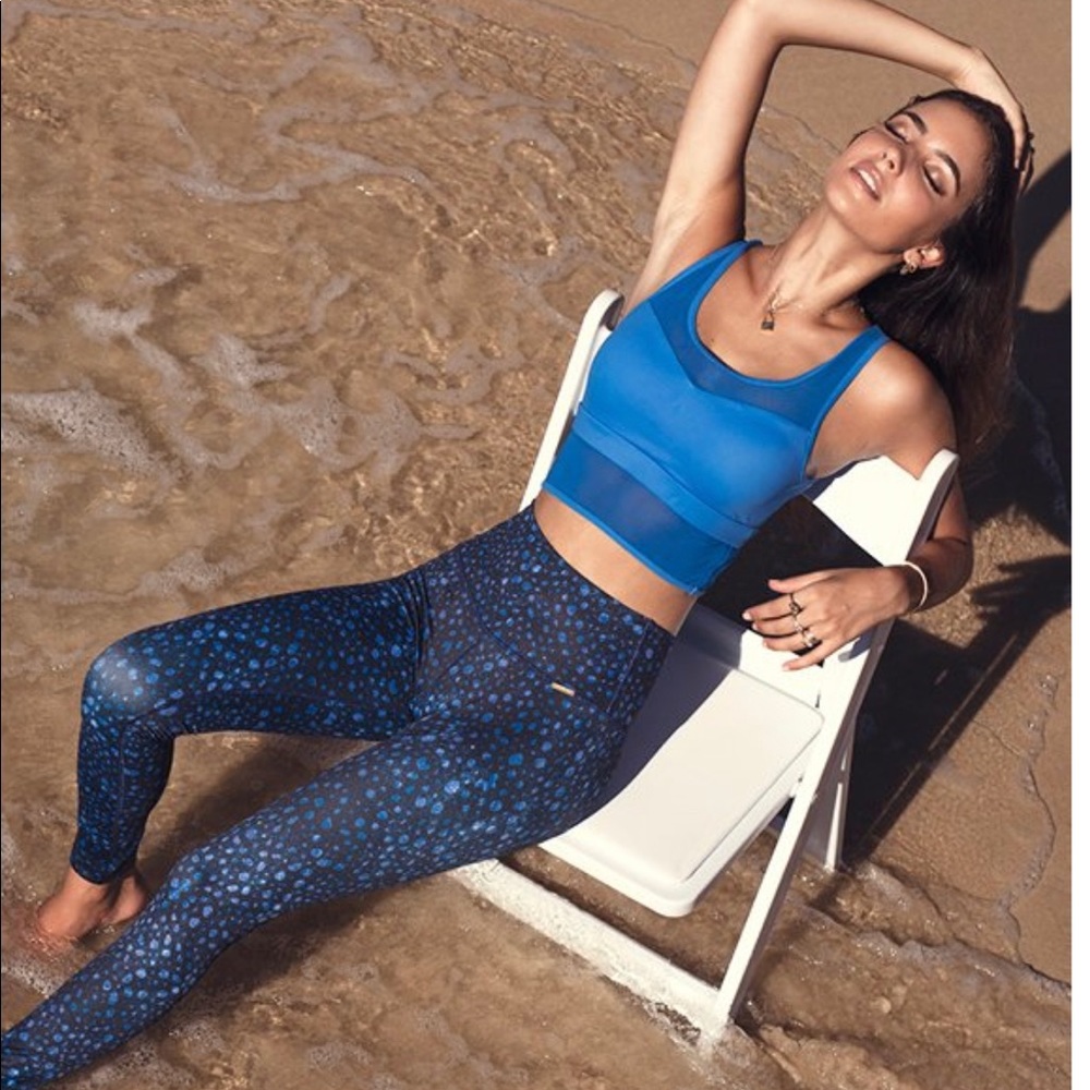 Cleo Harper Piper Bralet in Marine Limited Edition